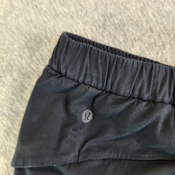 Lululemon Pants Womens 8 Black Essential Affinity Mid Rise Jogger Drapey Loose - Picture 9 of 16